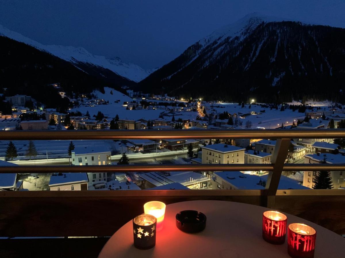 Spectacular View & Central Location In Davos Exteriér fotografie
