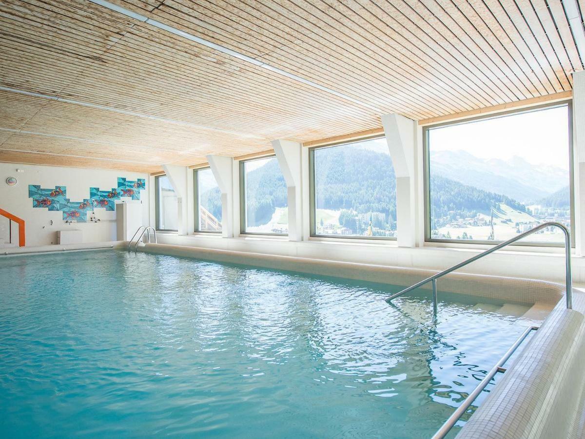 Spectacular View & Central Location In Davos Exteriér fotografie
