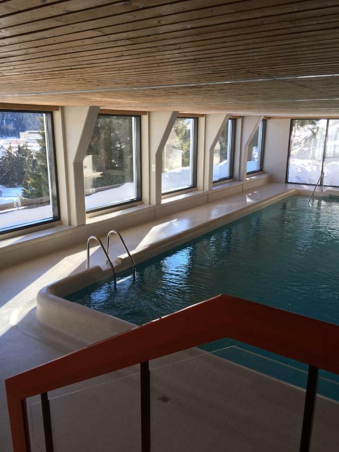 Spectacular View & Central Location In Davos Exteriér fotografie